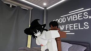 roblox witch tryna spell but monster bbc distracts her bad