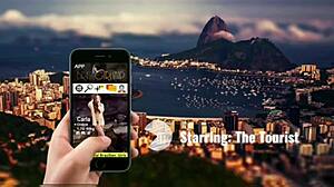 i met hot brazil slut in roraima tourist fun!