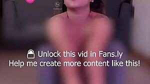 doing sit-ups with lush vibrator stuffed in both holes... lost count!