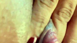 Greludona licks and fingers pussy like crazy!