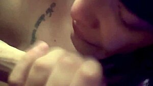 friend's girlfriend starts reluctant blowjob ends riding pov