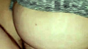 Hairy Pregnant Cougar Filled with Fertile Creampie