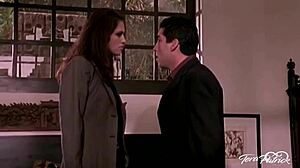 tera patrick grinds her wet pussy on alec knight's throbbing cock massage