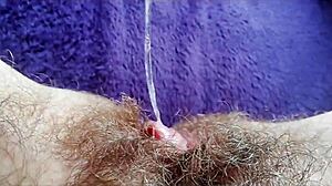 whoa extreme hd pov big clit vibrator squirting hairy pussy orgasm 😱💦