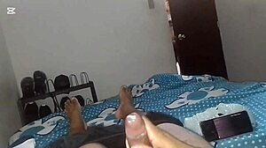 mom's friend spies my skinny latina anal double penetration gaping masturbation creampie