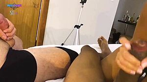 cuckold humiliation comparing corno small cock to comedor monster bbc no contest