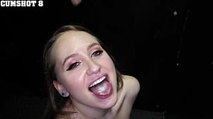 damn lizzie isn't that 12 cumshot gloryhole swallow incredible