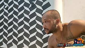 Boss Spots Naked Floor Cleaner Fucks Her Doggy Creampie