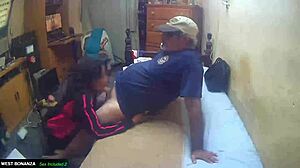 Quickie blowjob slut swallows massive cum mouthful