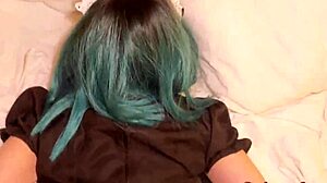 Blue-Eyed Maid Cosplay Squirts in Doggystyle Creampie Roleplay Frenzy