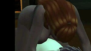 Neighbor CRAVES HOT CUM With Glasses On