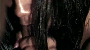 Ebony slut licks and sucks bbc before bent over doggystyle cumshot in office tushyraw