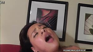 busty selma sins rides rome major's cock in kinky hotel cowgirl