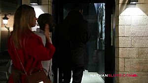 Hungry Angel Rivas' Holes Stuffed Double With Big Black Cocks Teaser