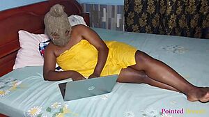 Sexy Big Tits Ebony In Missionary As Big Black Cock Chews Her Pussy Mercilessly