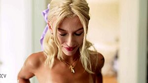 Petite blonde Emma Rosie, ready for intense BBC ass pounding from boyfriend?