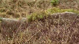 Petite Outdoor Pipe Show During Cyprus Nature Trip