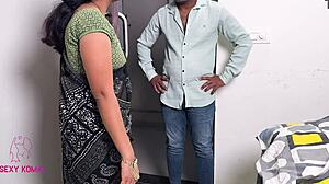 landlord demands rent, hides husband in bathroom to fuck soft wet pussy hard?