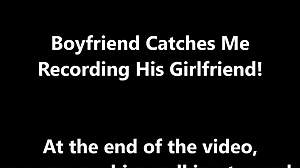 Busted! Your bf caught me fingering my fat chubby ass outdoors... wanna watch?