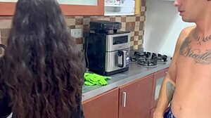 i couldn't hold back sucking stepdad's cock on video