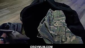 stepmom sarah vandella spreads legs sucks balls and cock for stepson pounding