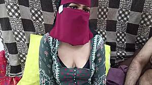 Pakistani Stepmom Fucked Hard by Stepsons Friend Indoors