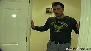 he toys her ass rough in lingerie domination boots