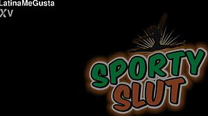 Rock-Hard Ass Puffy Nipples Cameltoe Fitness Slut Workout