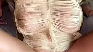 colombian hottie gets fucked hard outdoors with big cock creampie