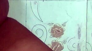 Watch my big boobs and shaved pussy horny wife rubs hard!