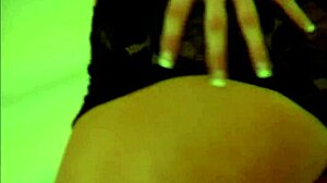 blonde in stockings teases wet pussy till facial cum explosion