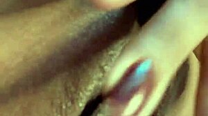 Greludona licks and fingers pussy like crazy!