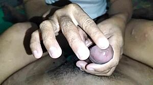 girlfriend's friend strokes cock so damn good