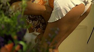 Blonde slut brags to friends about epic poolside deepthroat cumshot fuck!