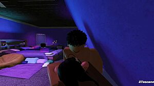 Ebony Slut Punished with Monster Cock in Her Big Ass POV