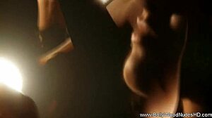 her sensual striptease and naked moves get you throbbing hard