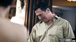 Horny Young Stepson And Mature Stepdad Double-Team Big Tits Milf Stepmom Pov