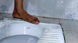 Feminized sissy pisses outdoor in public cfnm humiliation compilation!!!