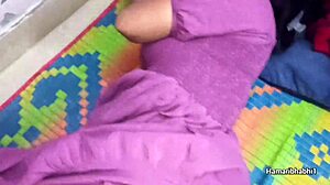 Indian mother-in-law aunt seduces for hot desi sex