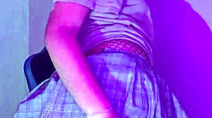 Emo rockera prostitute strips sexy in solo amateur teen softcore tease