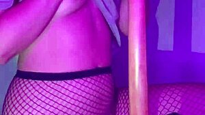 Emo rockera prostitute strips sexy in solo amateur teen softcore tease