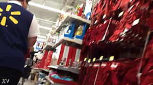 ever caught a candid mom shopping like this hidden cam gem