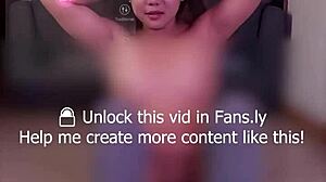 doing sit-ups with lush vibrator stuffed in both holes... lost count!