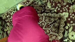 hot desi stepbrother fucks sister-in-law raw on bed