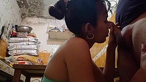 peruvian prostitute eats carrot top to bottom before big cock pounding surprise