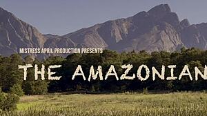 mistress april pegs bound slave in strapon humiliation