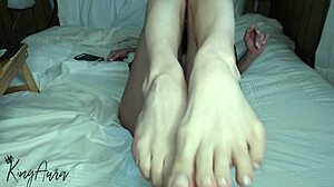 Kneel and worship stepsis dirty feet ass with your tongue now