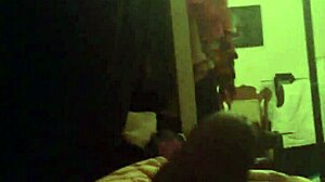 shemale strokes big black cock to explosive cumshot solo