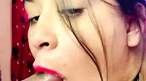 Latina Whore's Explosive Orgasm Craves Cum Flood