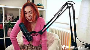 what happens when sexy host's tight pussy gets wet during my naughty desk interview?